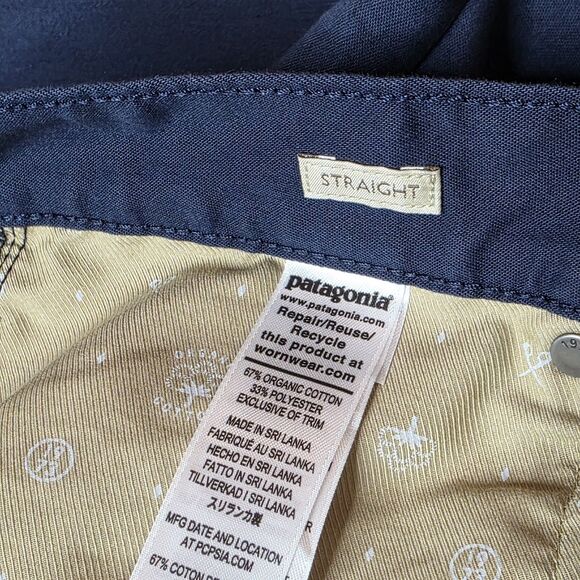 Patagonia Men's Performance Twill Pants - Straight - Picture 7 of 7